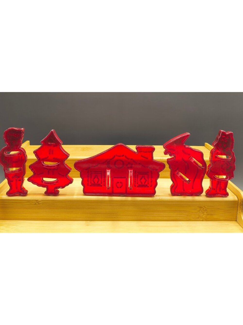 HRM Vtg Design Cookie Cutter - Hansel Gretel Wicked Witch Gingerbread House Tree